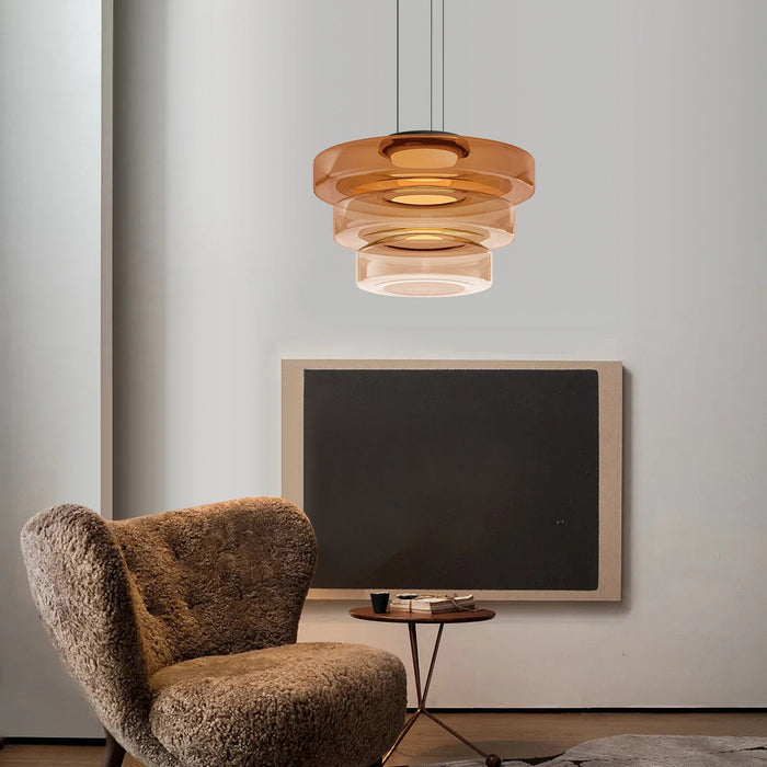 Taavita | Glass Pendant Lights in Bauhaus Style with Modern Flair