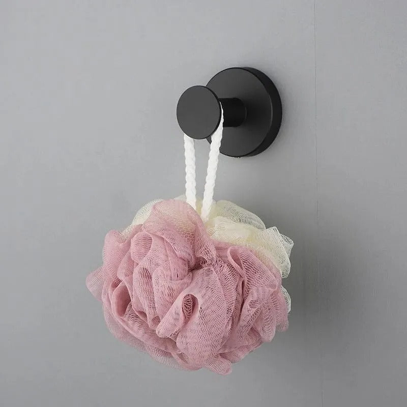 Hooks with Suction Cups for Easy Wall Mounting
