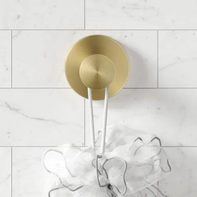 Hooks with Suction Cups for Easy Wall Mounting