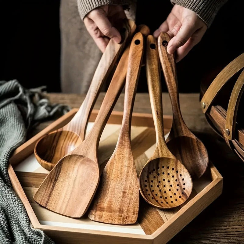 Essential 5-Piece Cooking Tool Collection