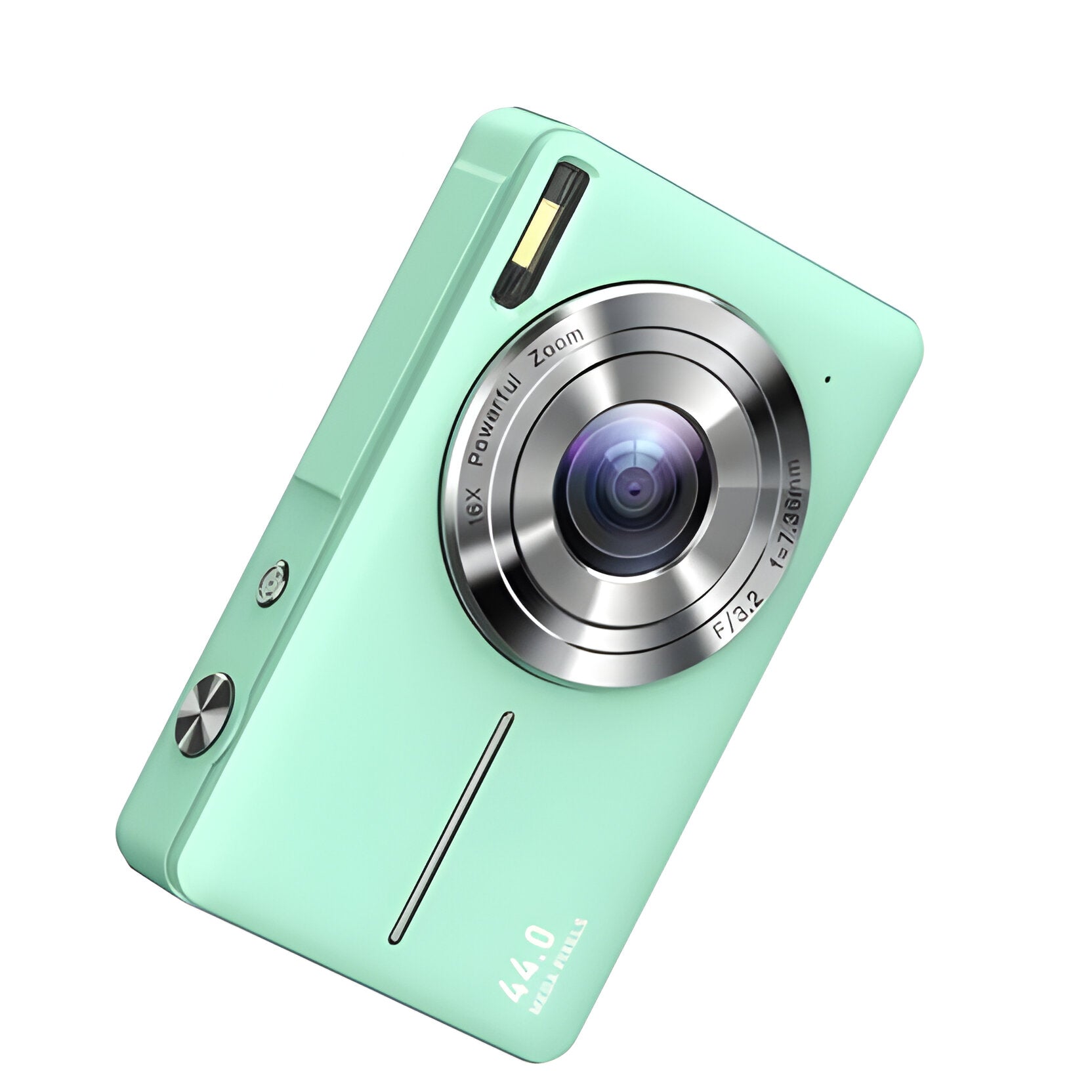 Retro-Style Compact Camera with Digital Features