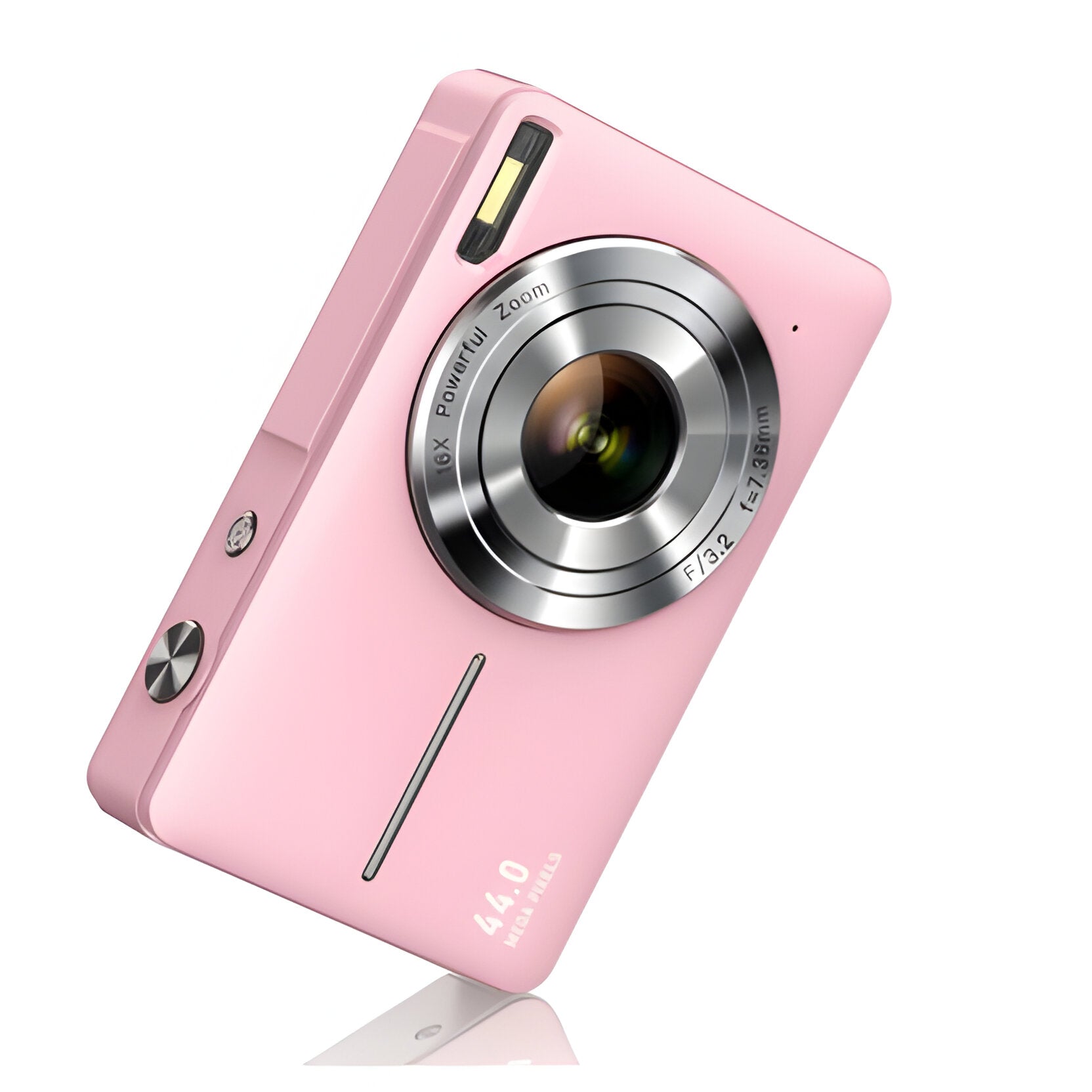 Retro-Style Compact Camera with Digital Features