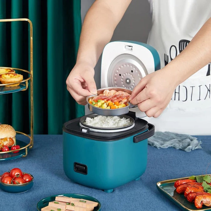 Compact Rice Steamer for Quick Cooking