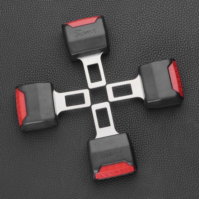 2-Pack Universal Seatbelt Extension Clips for Enhanced Safety