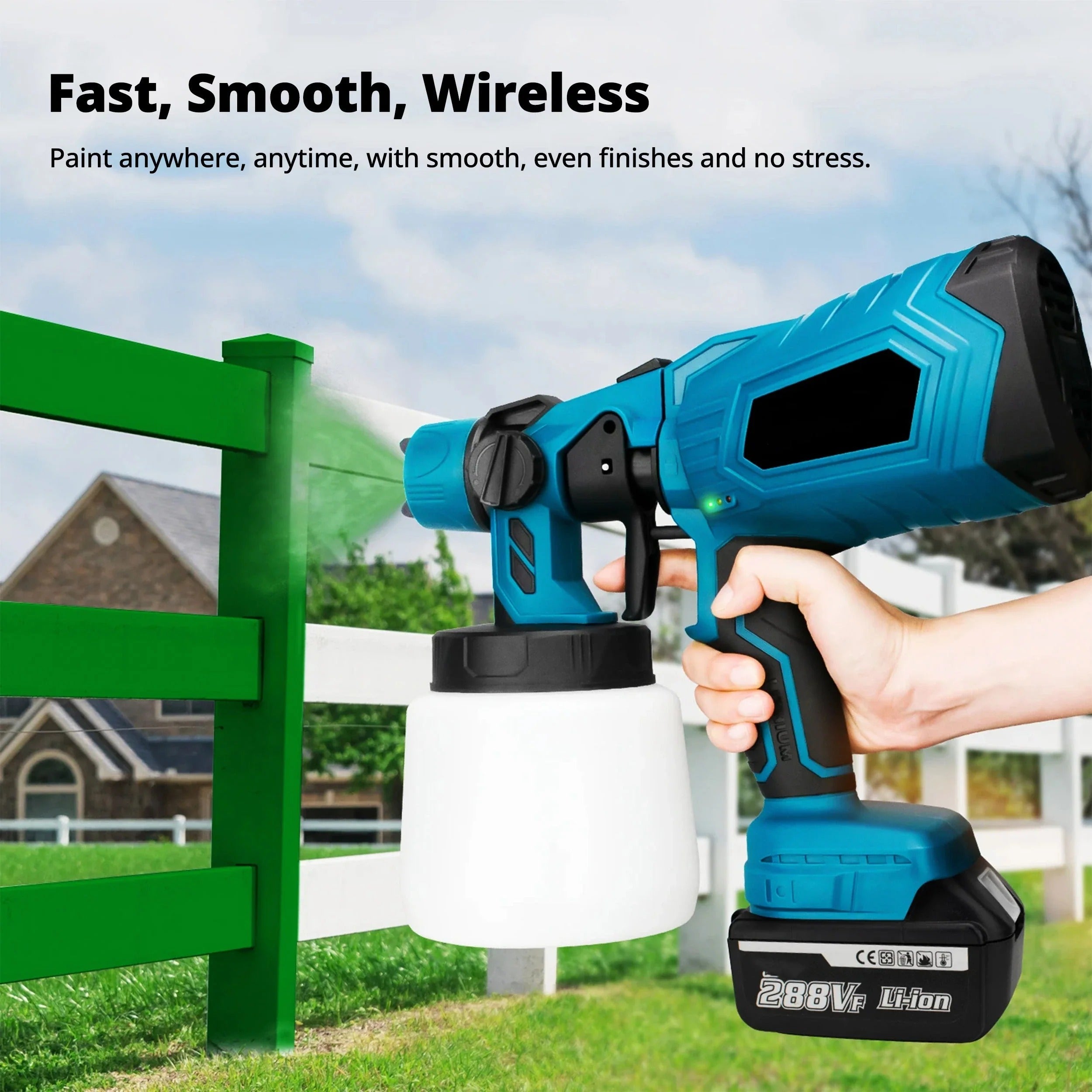 Portable Wireless Paint Sprayer