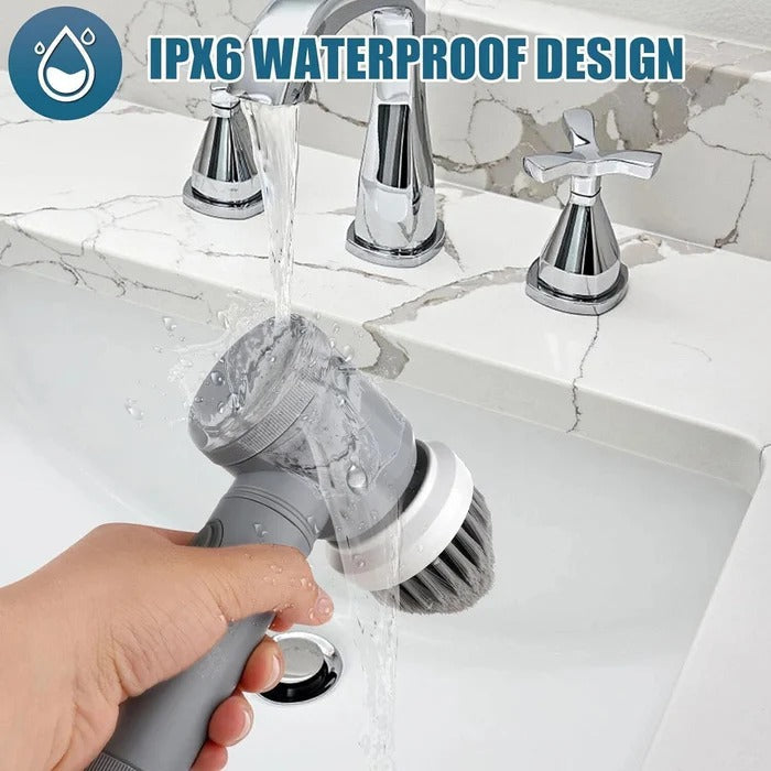 Compact Power Scrubber for Deep Cleaning