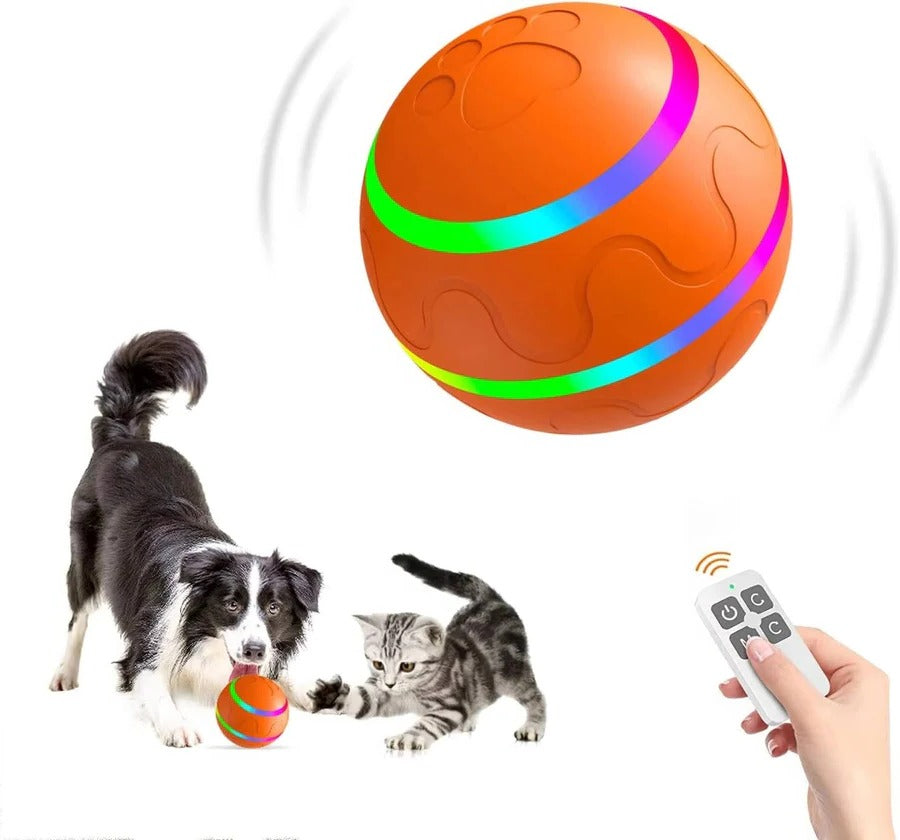Smart Play Ball for Dogs and Cats - Interactive Fun