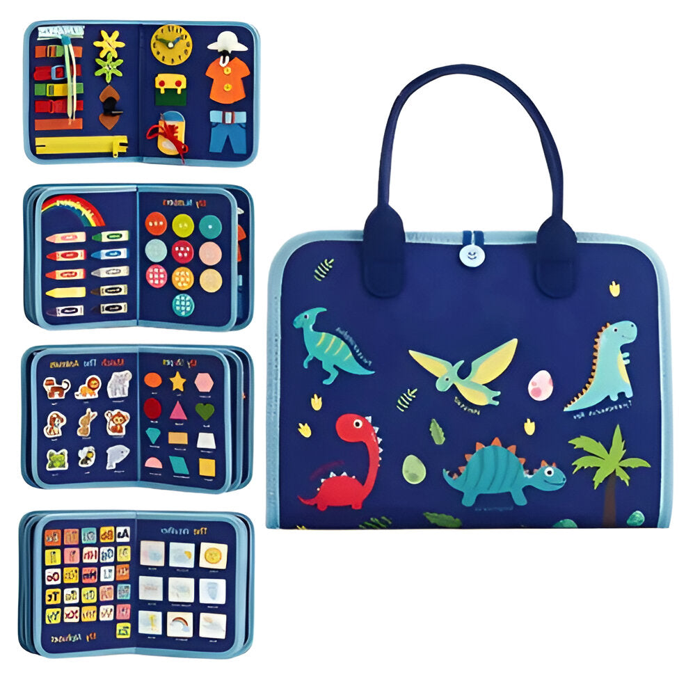 Interactive Sensory Learning Board for Montessori Activities