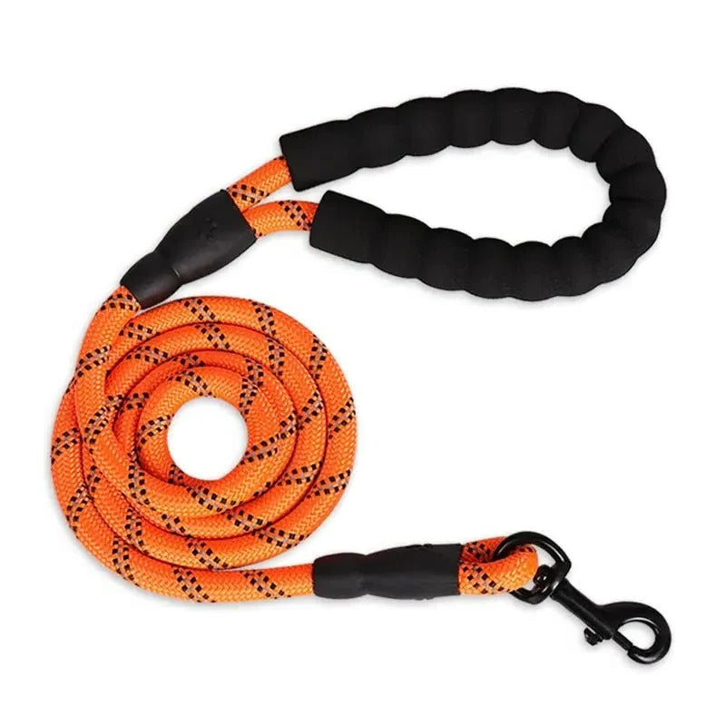 High-Visibility Dog Leash with Ergonomic Grip