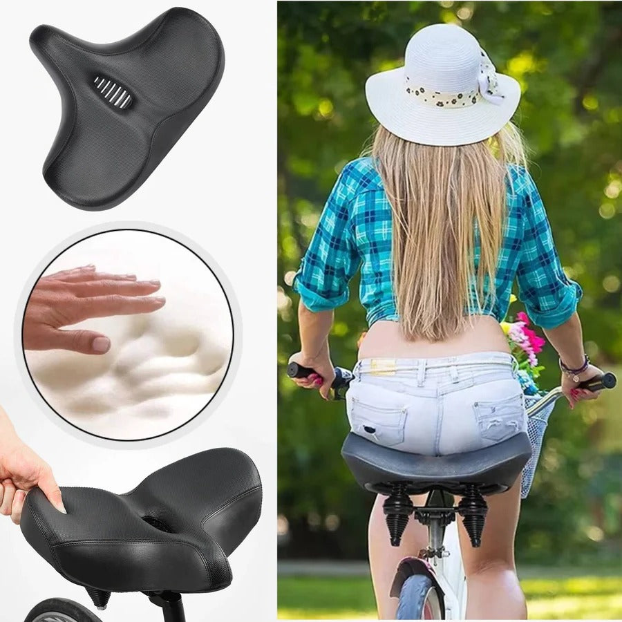 Ergonomic Bike Seat with Cooling Comfort for Extended Rides