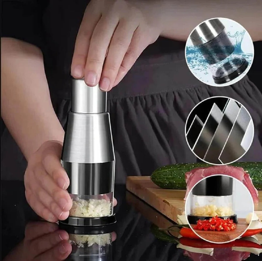 Effortless Stainless Steel Food Slicer for Hassle-Free Cooking