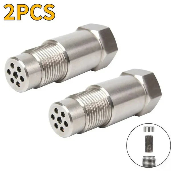 Oxygen Sensor Spacer with Built-in Converter - Set of 2