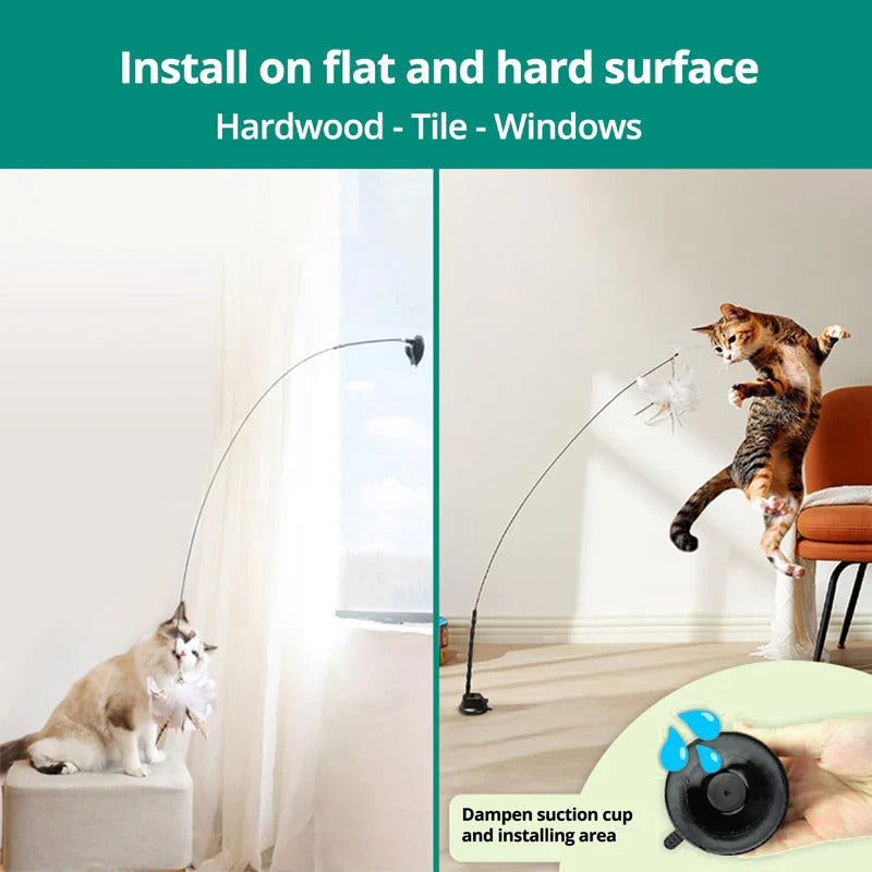 Engaging Bird Mimic Toy Set for Playful Cats