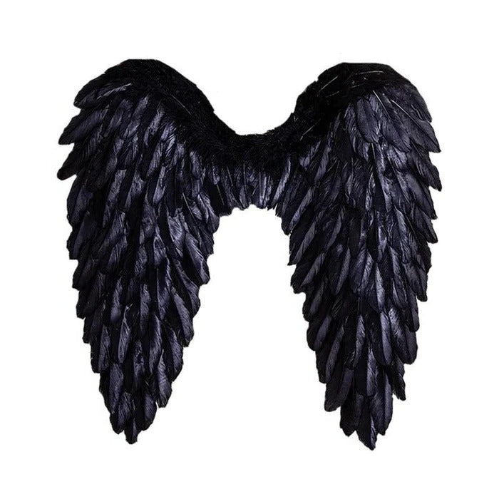Elegant Feathered Wings for Costumes and Events