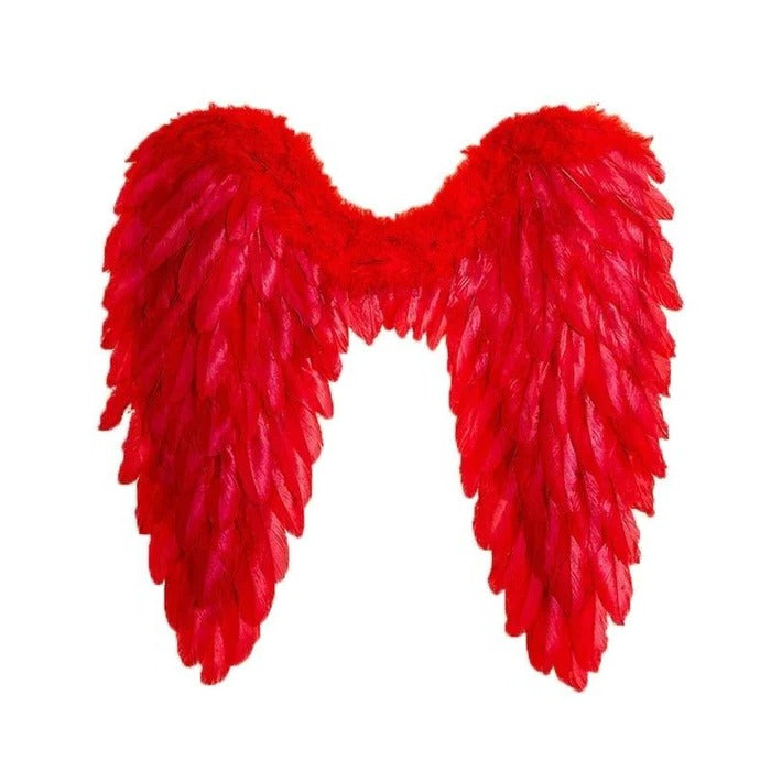 Elegant Feathered Wings for Costumes and Events