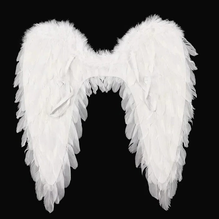 Elegant Feathered Wings for Costumes and Events