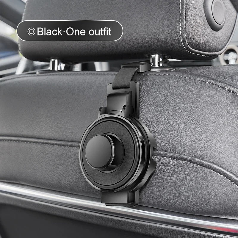 Multi-Functional Headrest Organizer with Drink and Phone Holder