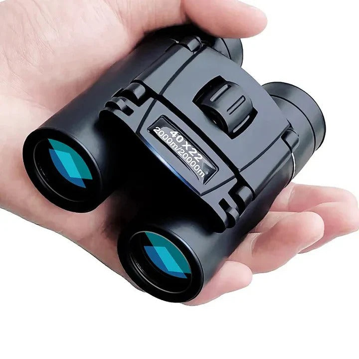 Compact 40x22 Outdoor Binoculars for Wildlife and Sports