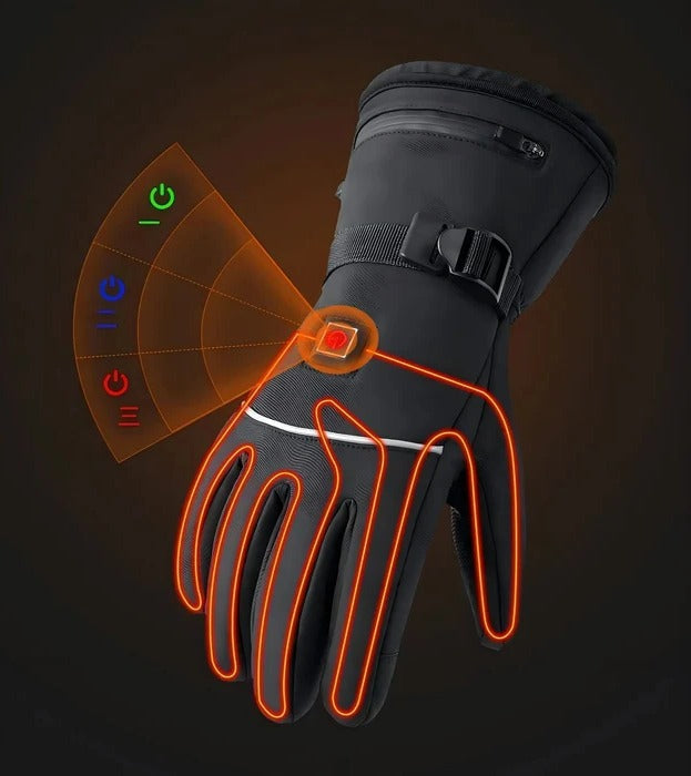 Motorcycle Gloves with Heating Function