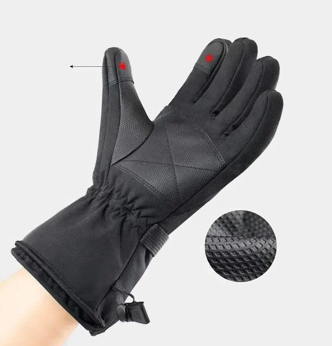 Motorcycle Gloves with Heating Function