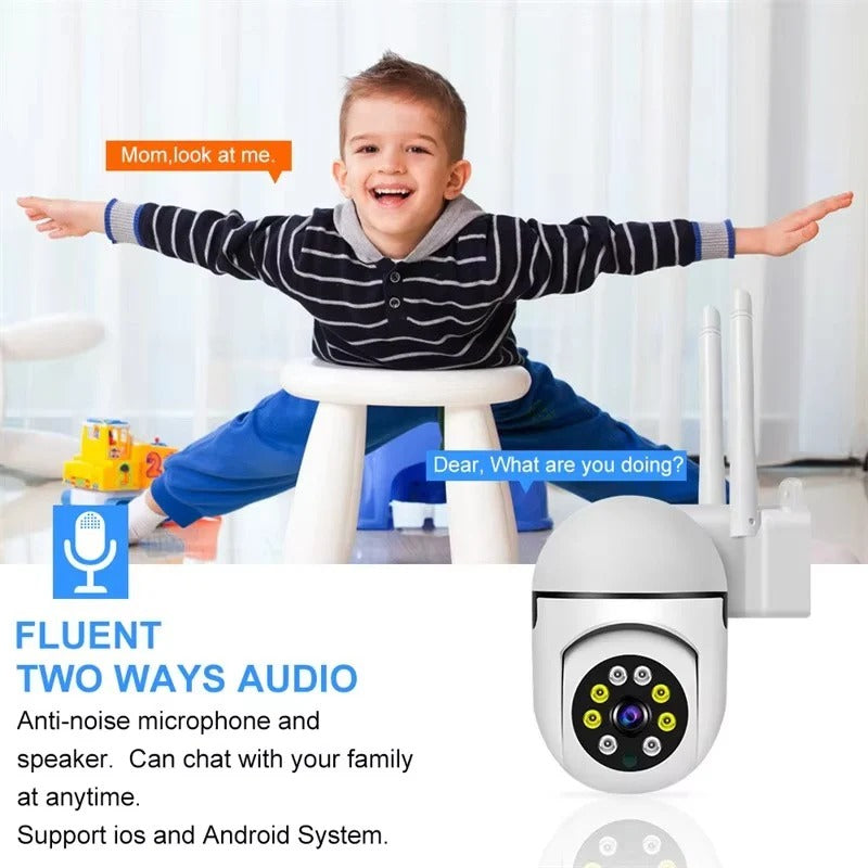 All-Weather 1080P Smart Surveillance Camera with 4X Zoom