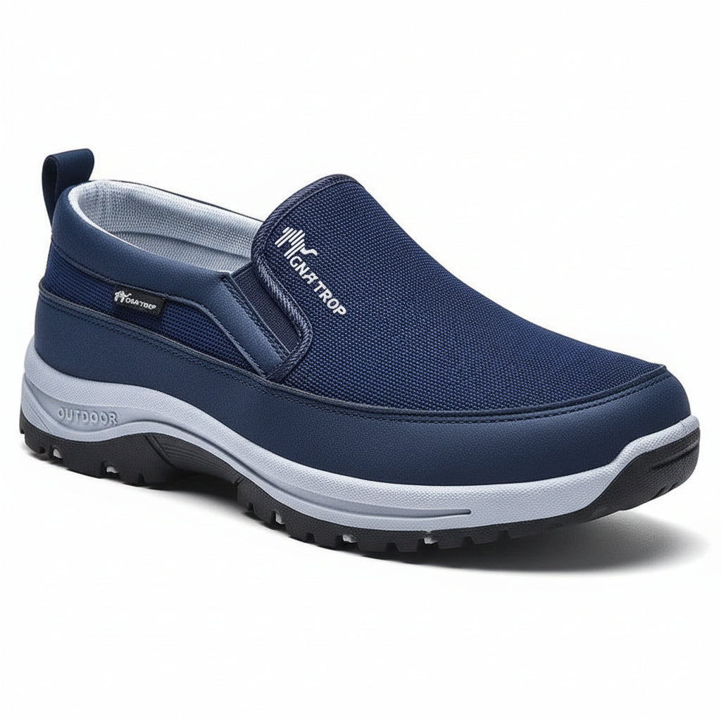 Men's All-Weather Walking Shoes with Arch Support and Comfort Fit
