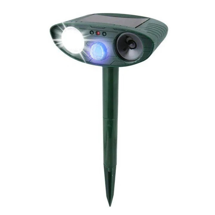 Eco-Friendly Solar Rabbit Deterrent with Ultrasonic Sound