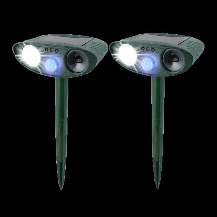 Eco-Friendly Solar Rabbit Deterrent with Ultrasonic Sound