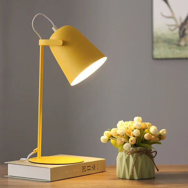 Whimsical Bucket Lamp with Soft Pastel Colors for Your Home