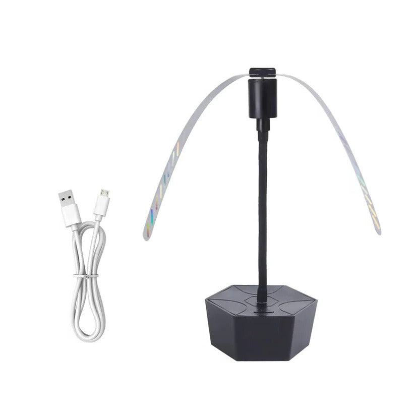 Rechargeable Insect-Repelling Fan for Outdoor Fun