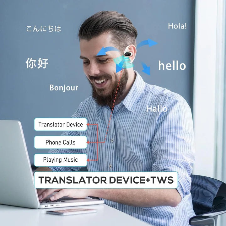 Seamless Translator Earbuds for Effortless Global Communication
