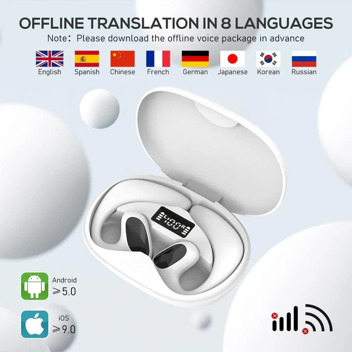Seamless Translator Earbuds for Effortless Global Communication