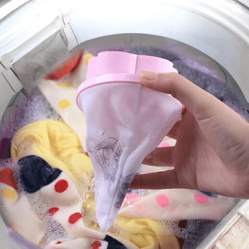 Effortless Lint and Hair Collector for Washing Machines