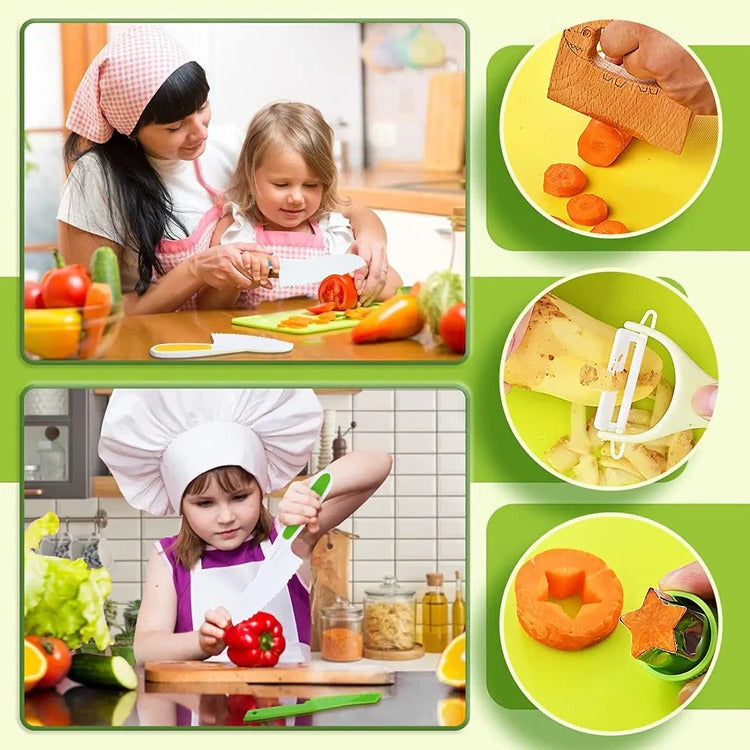 Mini Chef Cooking Toolkit for Kids