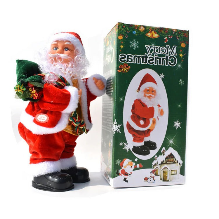 Animated Santa Climber Holiday Decoration