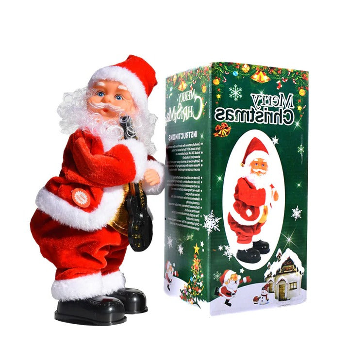Animated Santa Climber Holiday Decoration