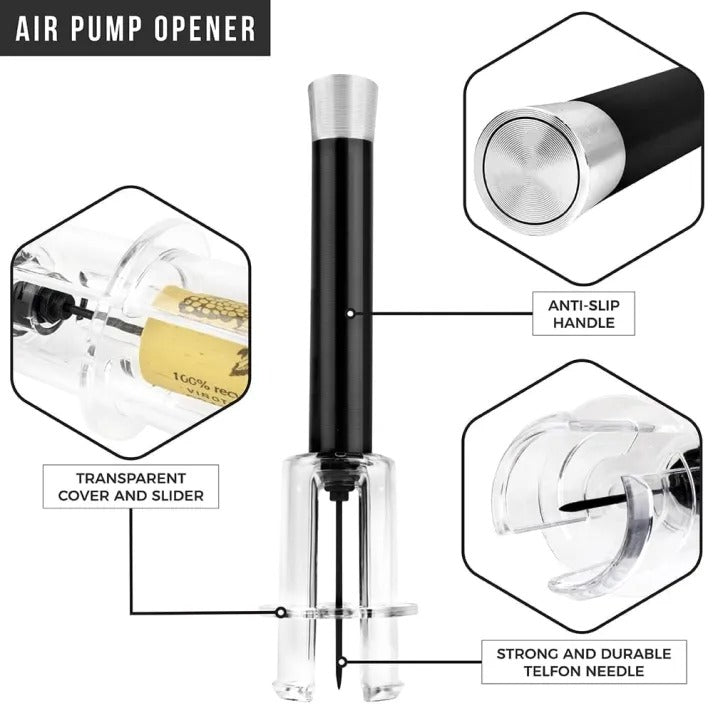 Effortless Wine Bottle Opener Kit