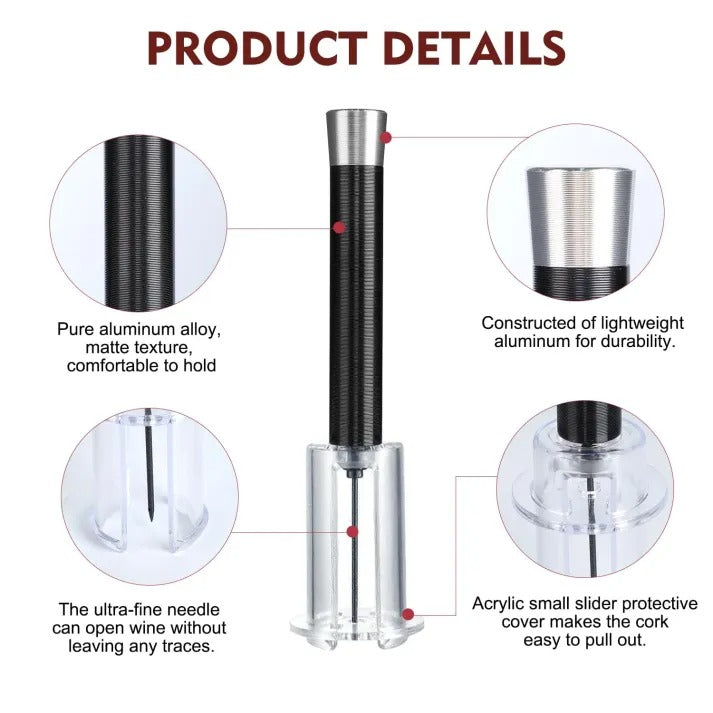 Effortless Wine Bottle Opener Kit