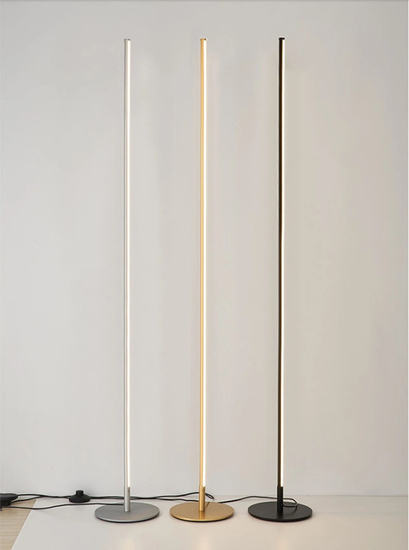 Modern Floor Lamp - Elegant LED Lighting for Home and Office