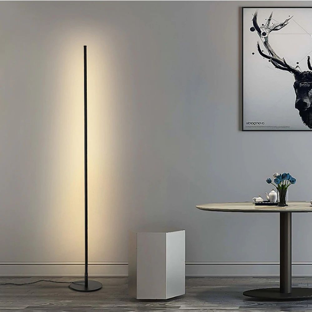 Modern Floor Lamp - Elegant LED Lighting for Home and Office