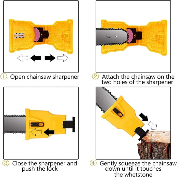 Precision Chainsaw Blade Sharpener – Versatile Chain Maintenance Tool
