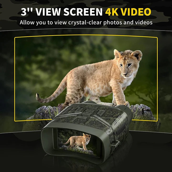 High-Performance Night Vision Binoculars with Enhanced Zoom