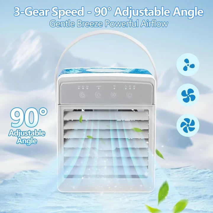 Compact Air Chiller with Customizable Fan Options