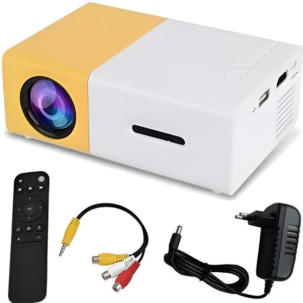 Versatile Mini Projector for Effortless Media Sharing