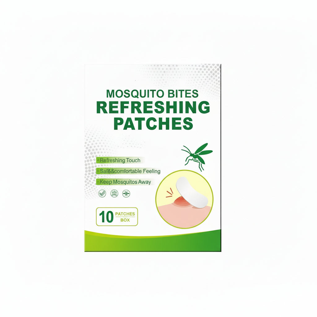 Cooling Relief Patch for Mosquito Bites - Hydrogel Technology