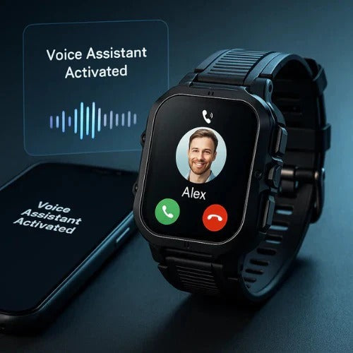 Bluetooth-Compatible Sports Timepiece for Active Lifestyles