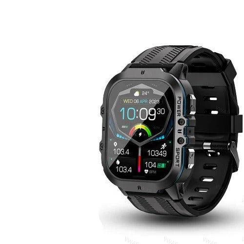 Bluetooth-Compatible Sports Timepiece for Active Lifestyles