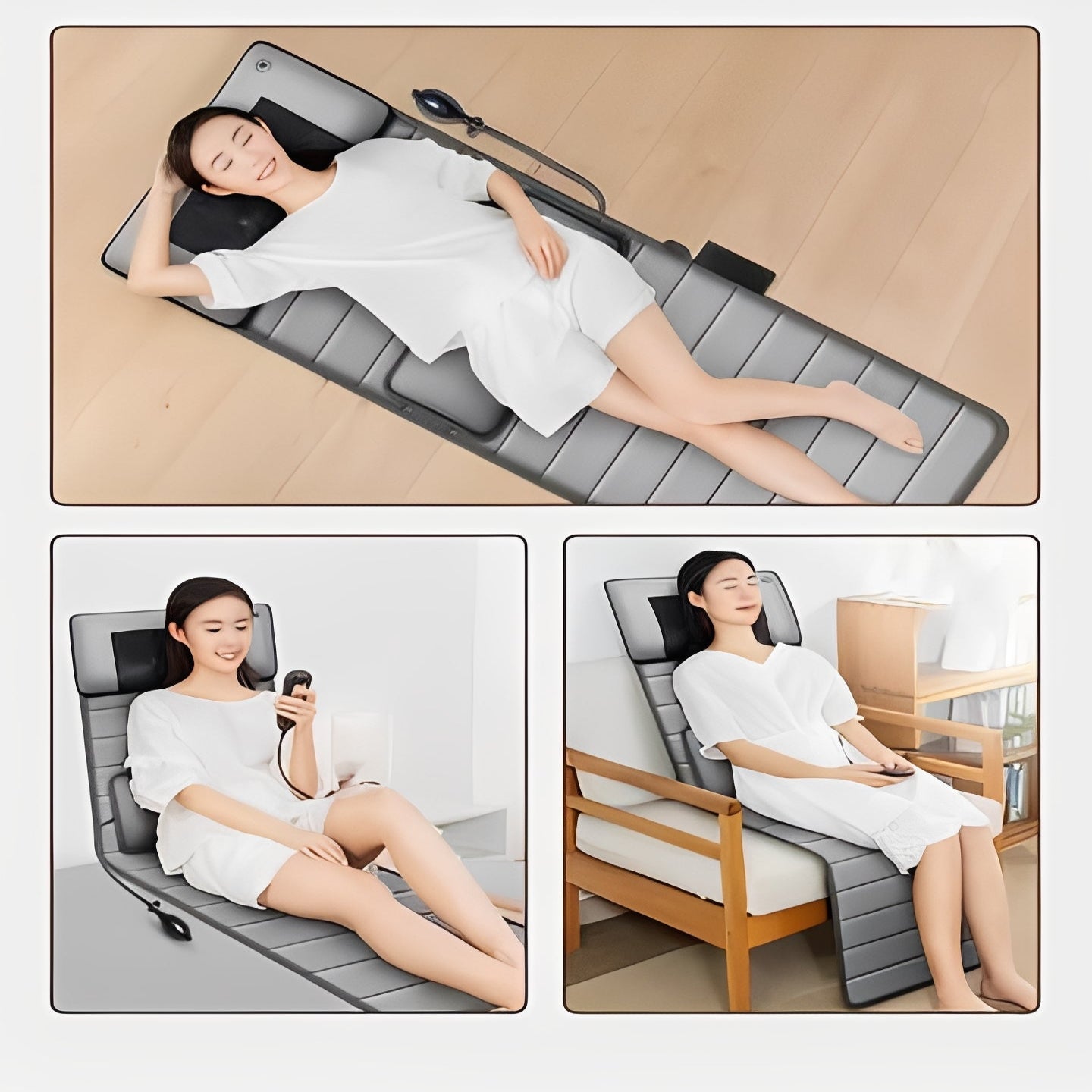 Premium Full Body Relaxation Mat with Heat and Custom Modes