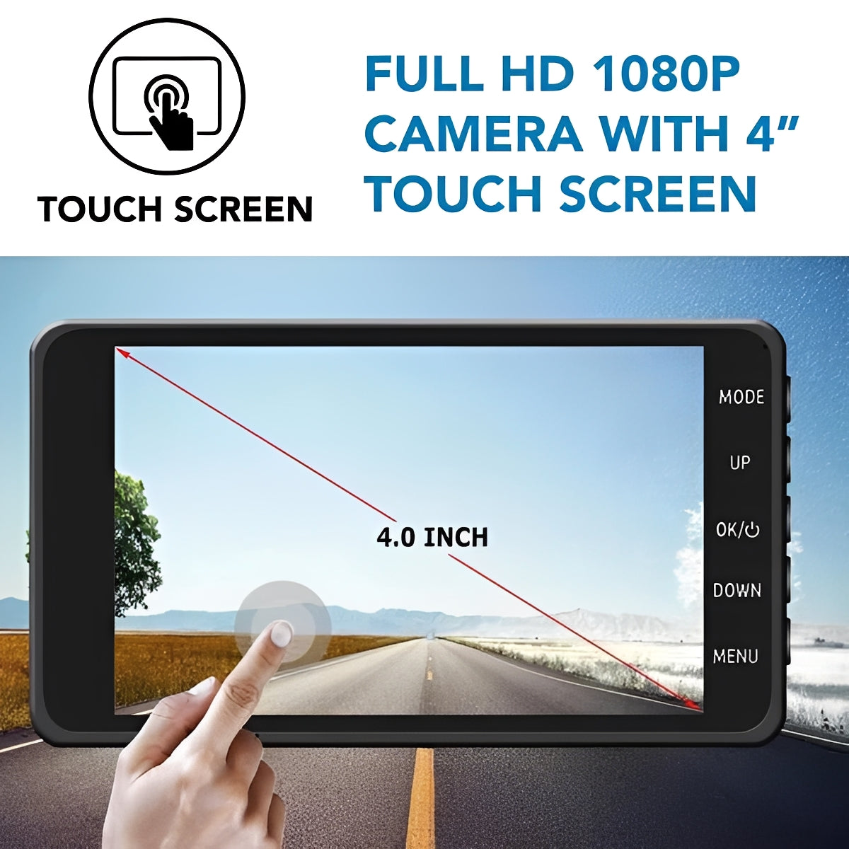 Comprehensive 1080P Dual Camera System for Enhanced Safety