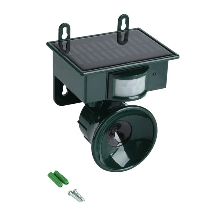 Solar-Powered Animal Repeller with Motion Activation